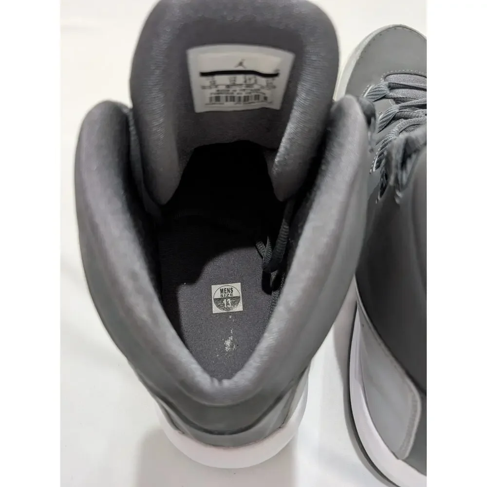 Jordan Air Deluxe (M Size 13) 807717 003 Dark Gray White Wolf Gray
